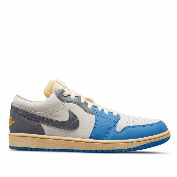 Sepatu Sneaker Jordan 1 Low Vintage UNC Grey ( 100% Original BNIB )