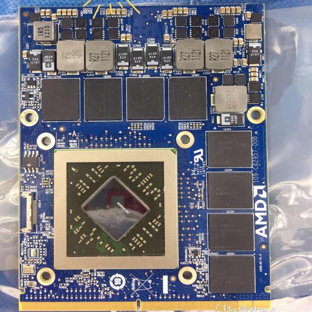 Original HD7970M HD 7970M HD7970 Video Graphic VGA Card 216-0836036 2GB For Laptop Dell Alienware M1