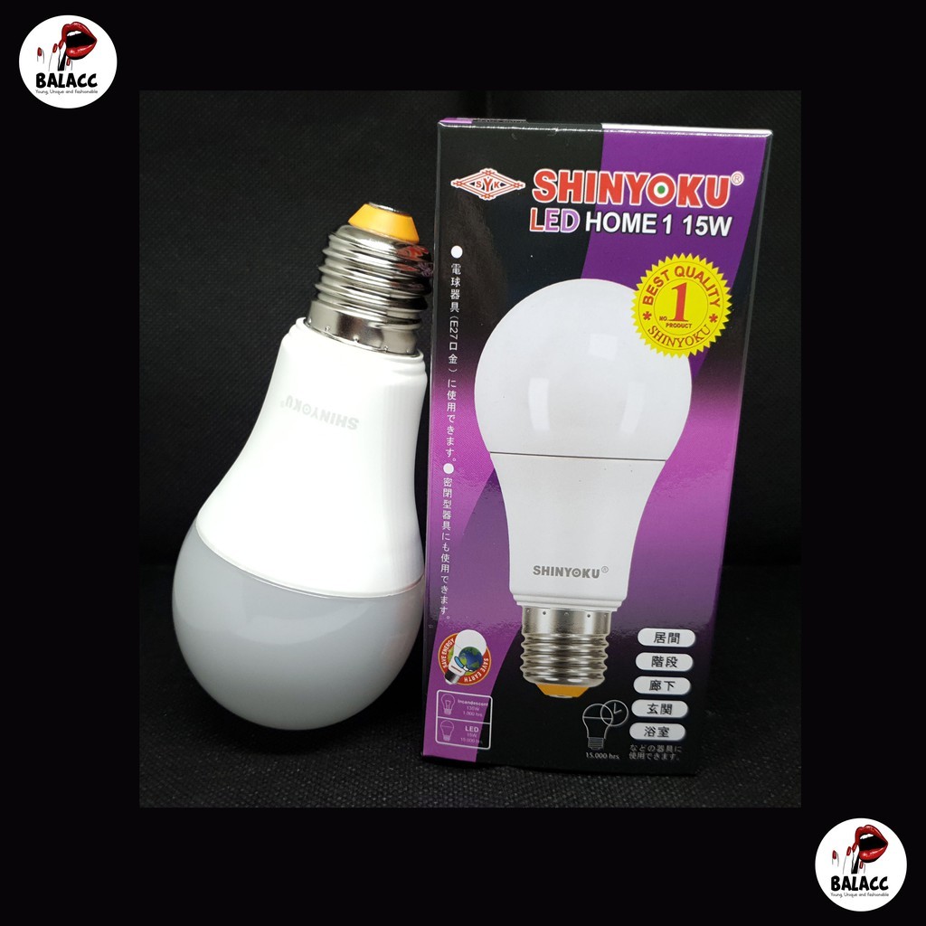 Lampu Led Shinyoku Home 15 Watt / Lampu Shinyoku 15w / Lampu Bohlam 15 Watt / Lampu Led 15w
