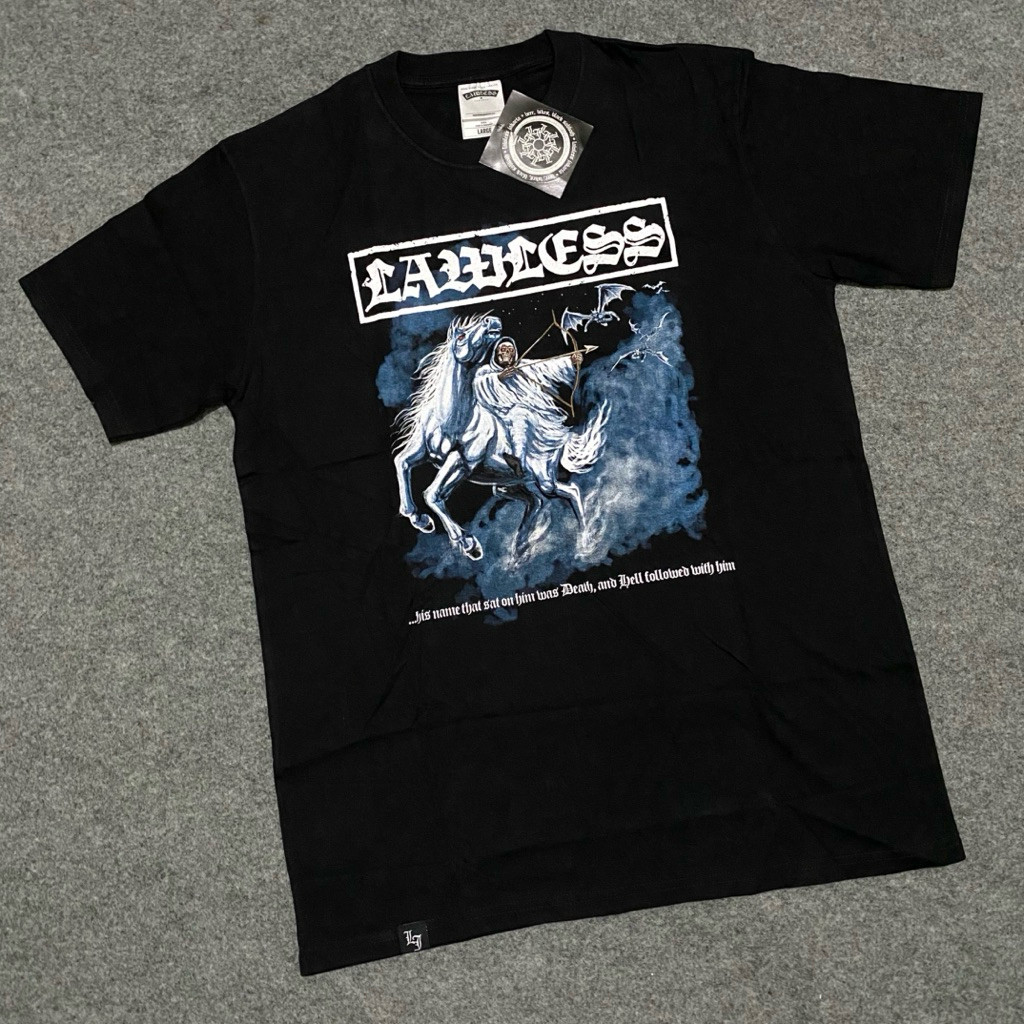 (COD) Monggo kaos lawless jkt original resmiii not burgerkill seringai ishtarkult