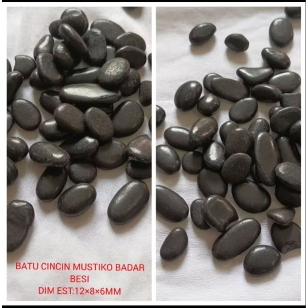 Badar besi hitam Lostone