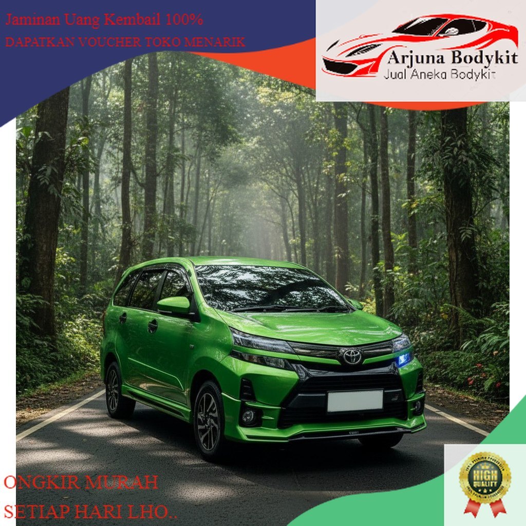 Bodykit veloz 2019-2022 gr veloz GR ornamen plat veloz dudukan plat veloz gr