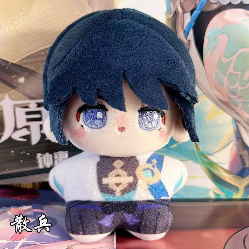 OtakuMart - Boneka Genshin Impact Mini 10cm Chibi Lucu Raiden Xiao Wanderer Scaramouche Zhongli Doll