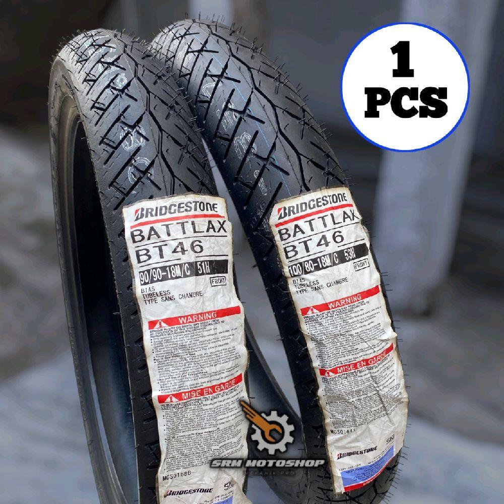 BAN BATTLAX RING 18 UKURAN 90/90 100/80 100/90 BAN RX KING SERIES/NINJA 2T TIPE TUBELES IMPORT