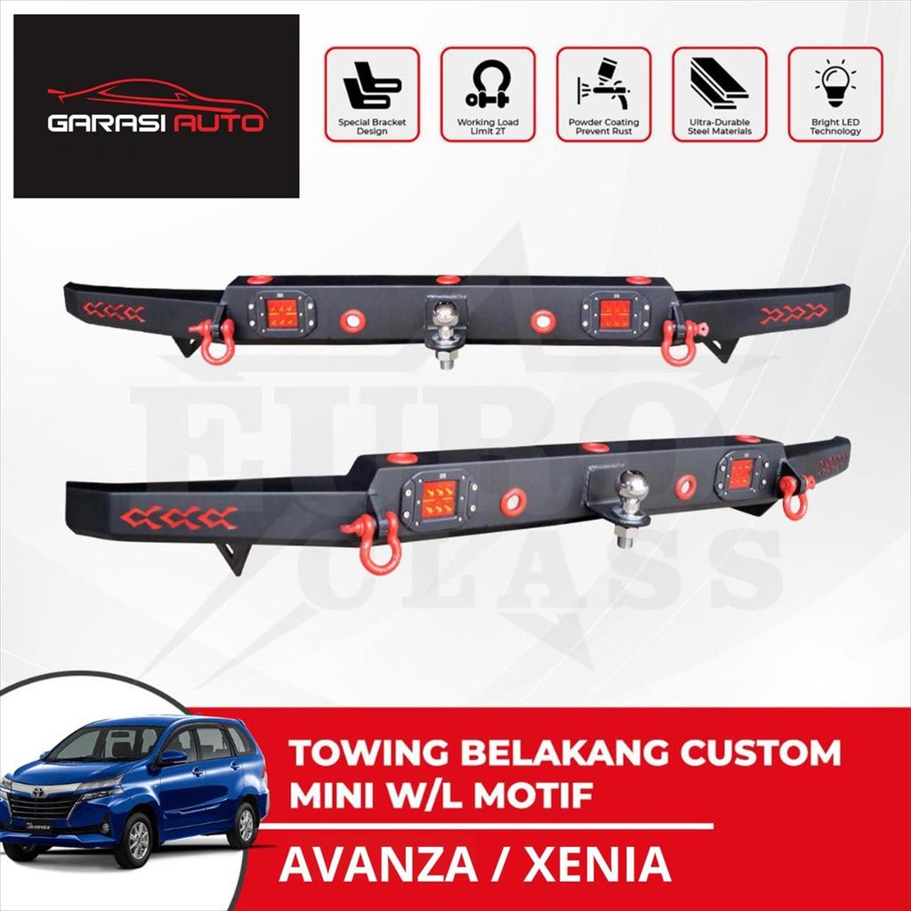 Tanduk Belakang Towing Bar Avanza Xenia Veloz 2012 - 2020 Euro