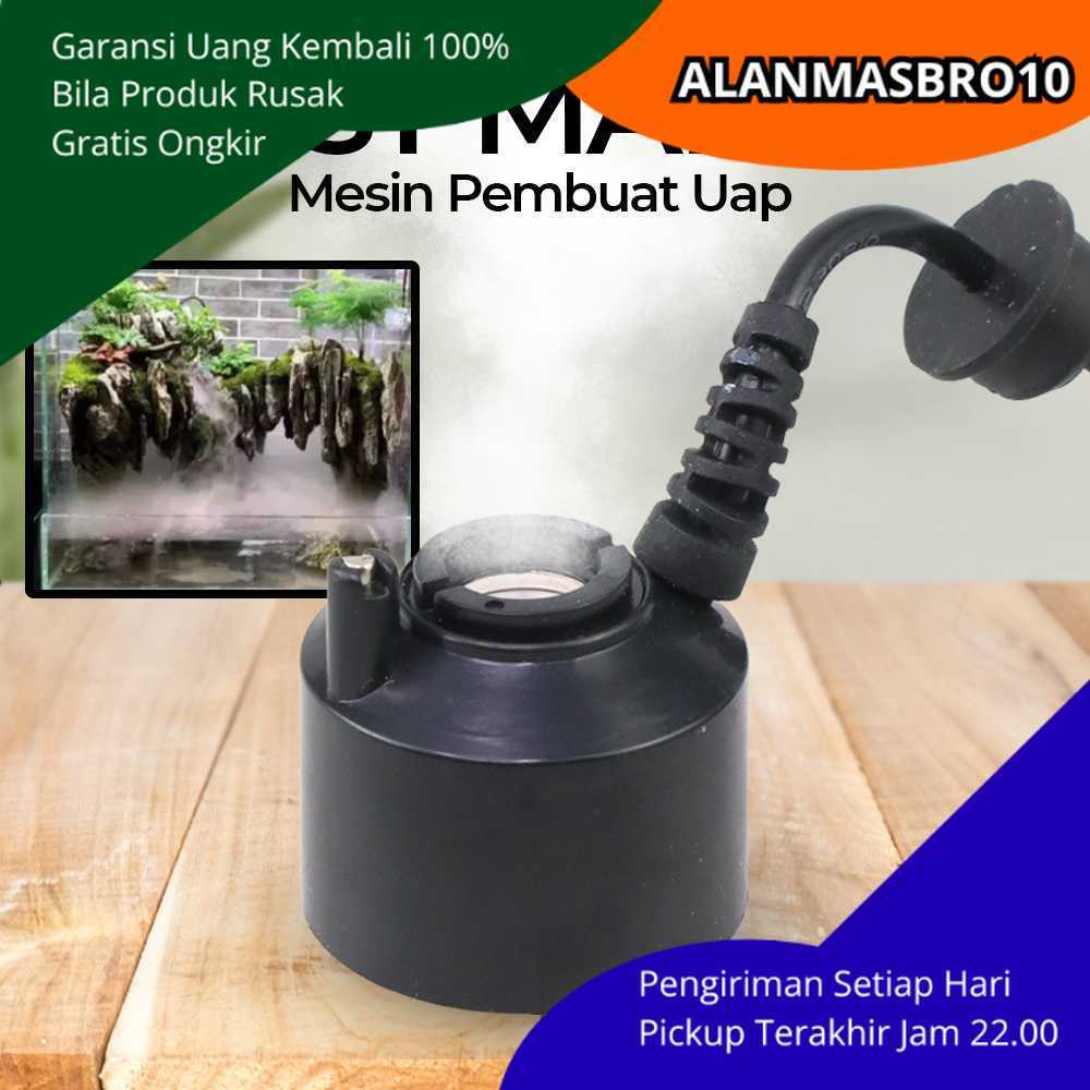 Mist Maker Ultrasonic Pembuat Kabut Nebulizer Untuk Kolam Ikan Dan Dekorasi Ruangan Efek Kabut Lembu