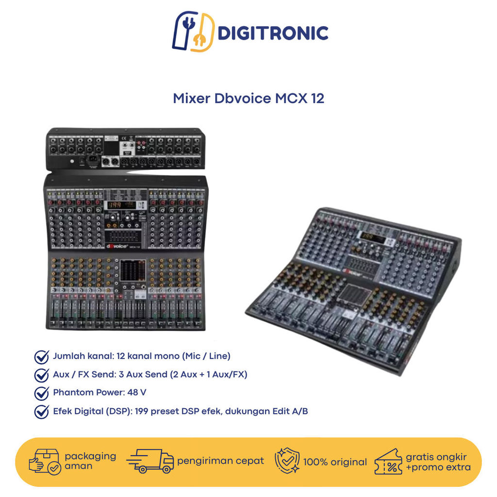 Mixer Dbvoice MCX 12