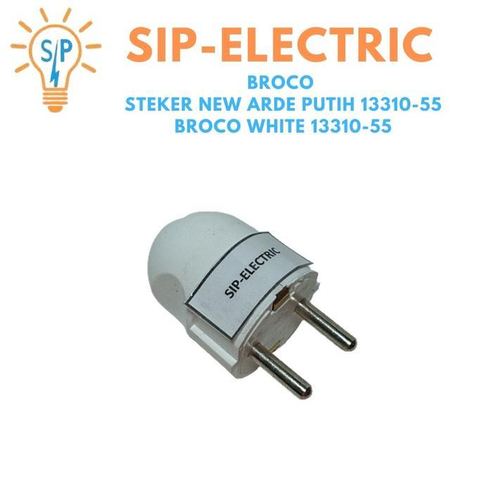 Broco Steker New Arde Putih 13310-55 / Broco White 13310-55