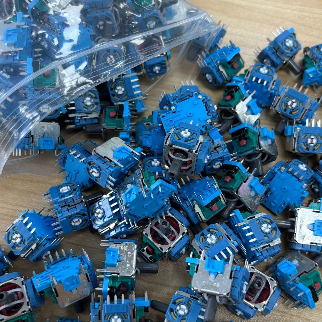100pcs Original NEW ALPS 3D Joystick for PS5 Controller 3D Analog Stick Sensor Module Thumb Stick 2.