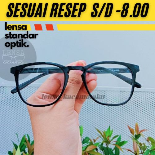 Kacamata Minus 7 6 4 2 3 8 Optik Wanita Kaca Mata Mins Min 5 1 6 Beda Kanan Kiri Silinder Cylinder