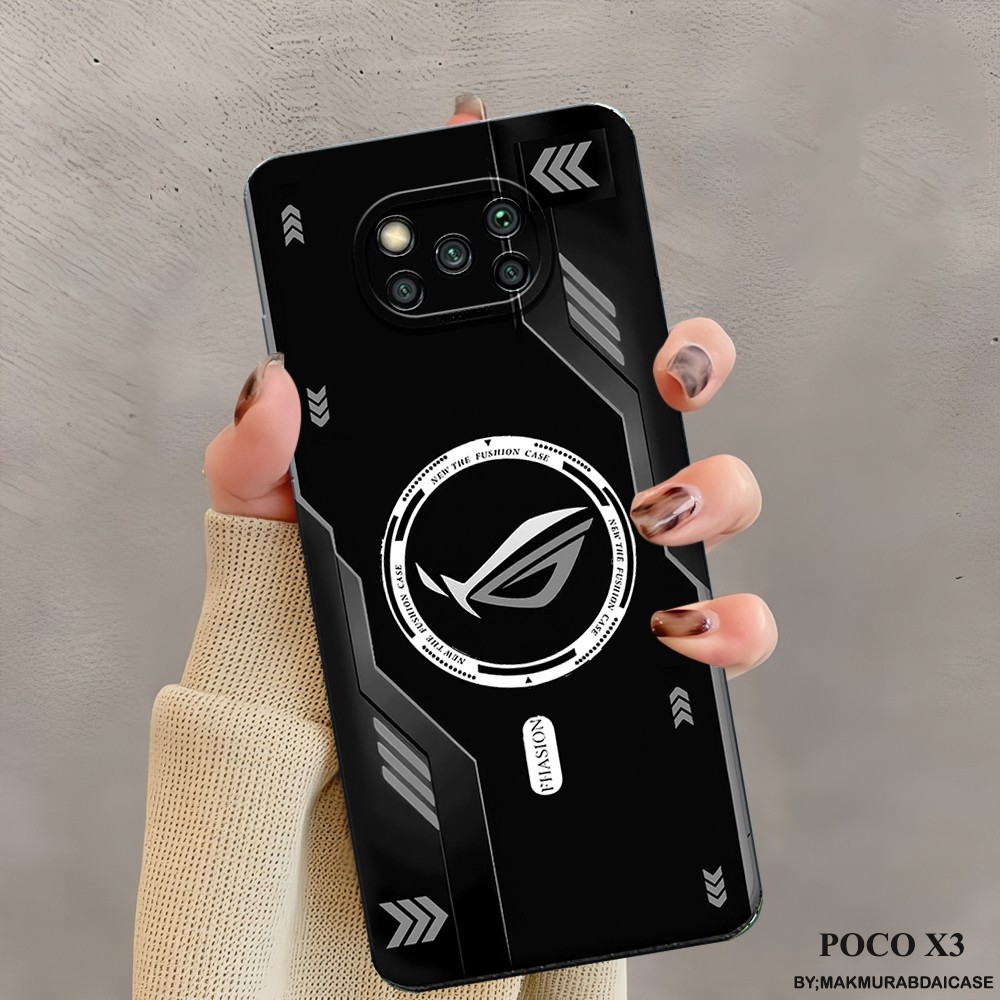 Case Compatible Redmi Poco X3 - Poco X3 NFC - Poco X3 Pro - Fashion Case Aksesoris Silikon Tpu Motif