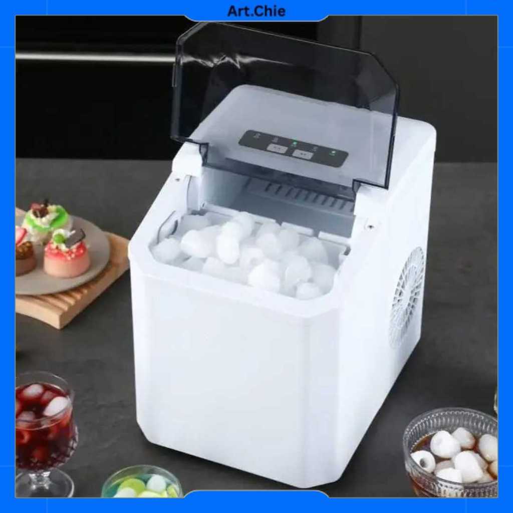 SIGAL Mesin Es Batu Kristal Mini Portable 12 kg/24 h YH-16