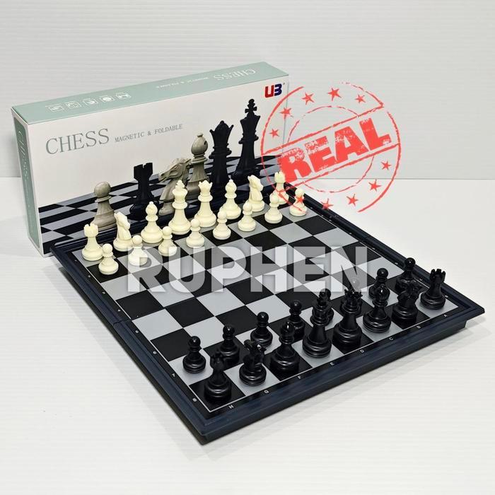 Catur Magnet Chess Board Game 25x25 cm - U3