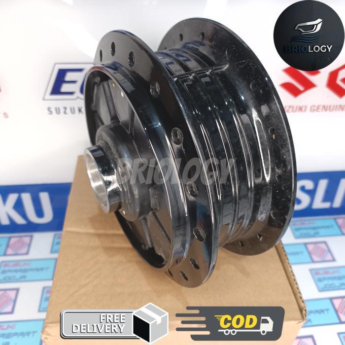 BRIOLOGI - 64000-35351-000 Hub Set Velg Belakang Tromol Suzuki Smash Titan Ori