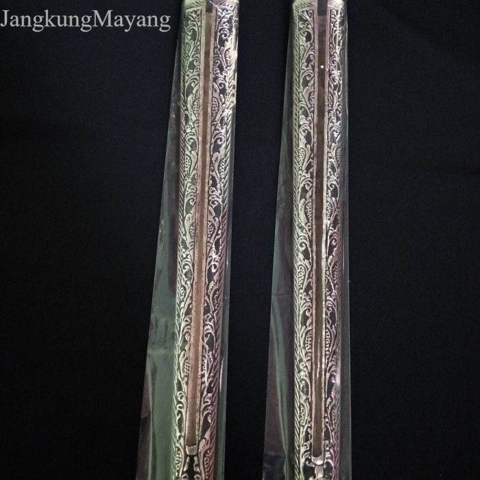 A Pendok blewah Jogja tebal 0,3mm lapis perak antik