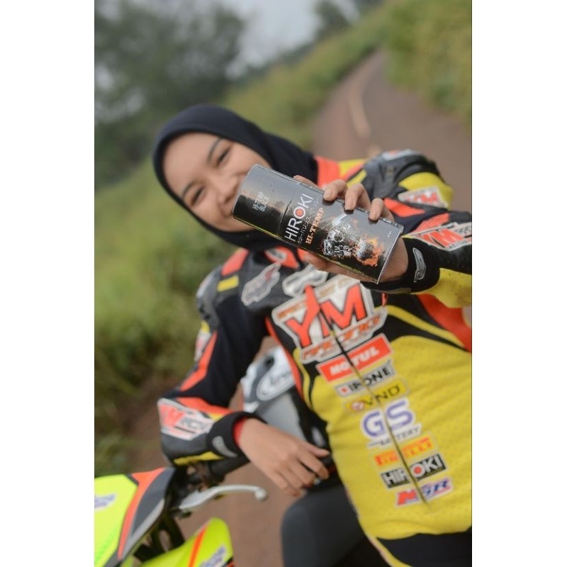 CAT SEMPROT HI TEMP BLACK / SILVER HIROKI HI-TEMP 300CC ANTI PANAS HITAM / SILVER UNTUK KENALPOT MES