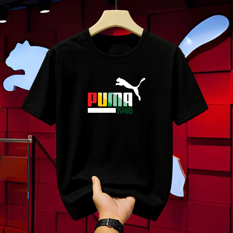 T-shirt PUMA Pria Casual Sport Original Kaos Fashion Harian Style