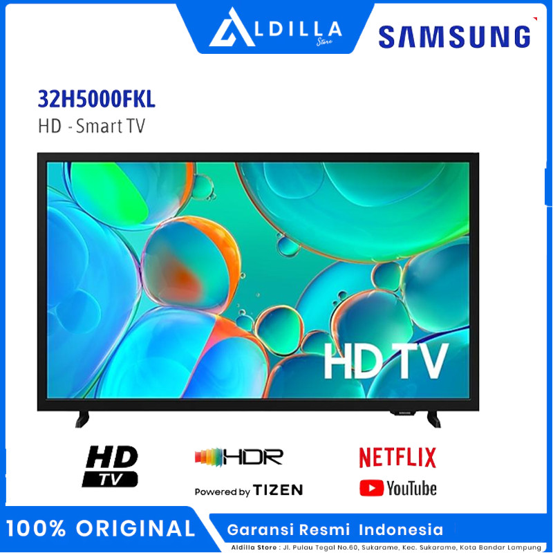 Samsung Smart TV 32 inch 32H5000F - Digital TV - Neflix/Youtube - Wifi - Garansi Resmi Samsung