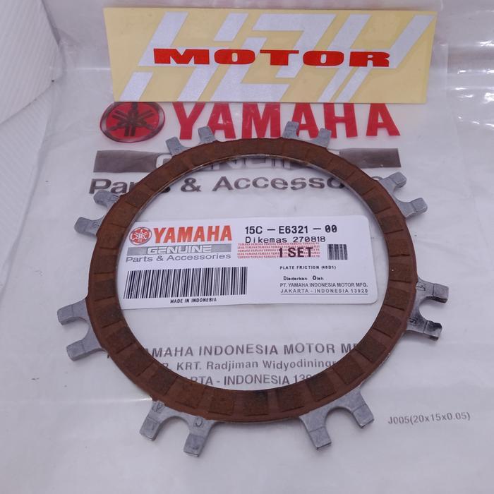Kampas Kopling Plate Friction Yamaha Lexam 15C-E6321-00 PASSS