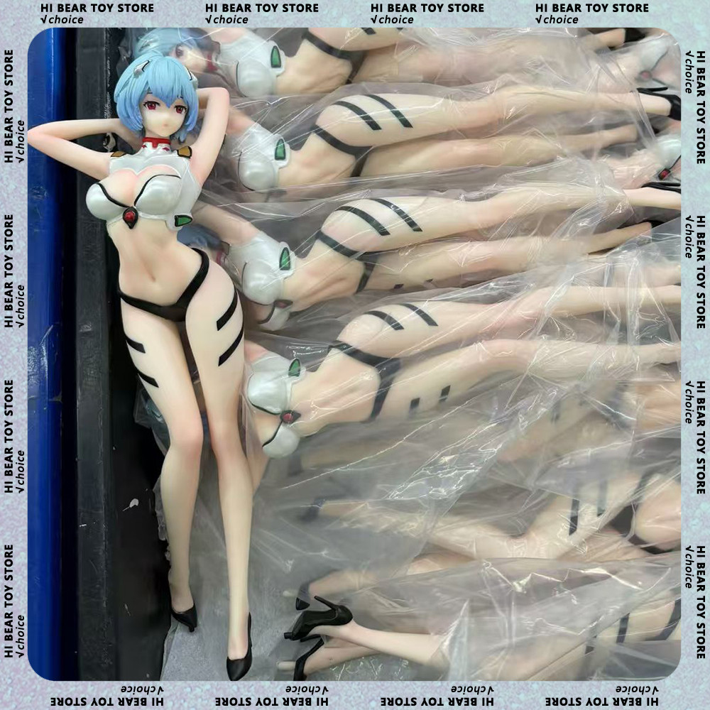 35cm Ayanami Rei Figure Short Hair Ayanami Rei Figures Pvc Anime Model Statue Doll Desk Decoration T