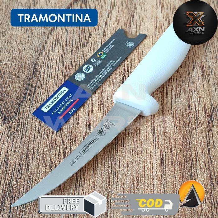 Pisau Boning Knife Seset Daging Tramontina 5" original brazil 24662/085 - Tanpa sarung -axn