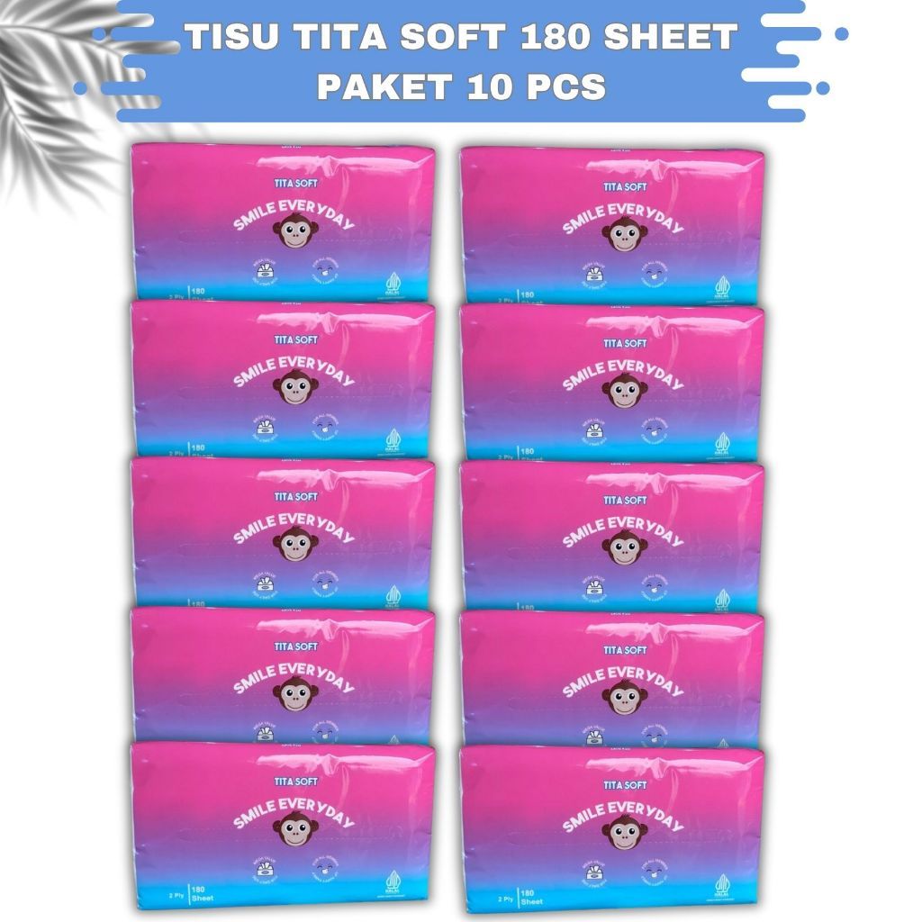 TISU TITASOFT 180 SHEET PAKET 10 PCS
