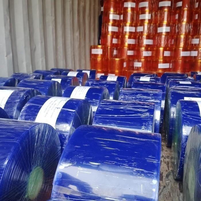 tirai PVC curtain tebal 3mm x 20cm x 240cm ( PVC curtain 3mm meteran )