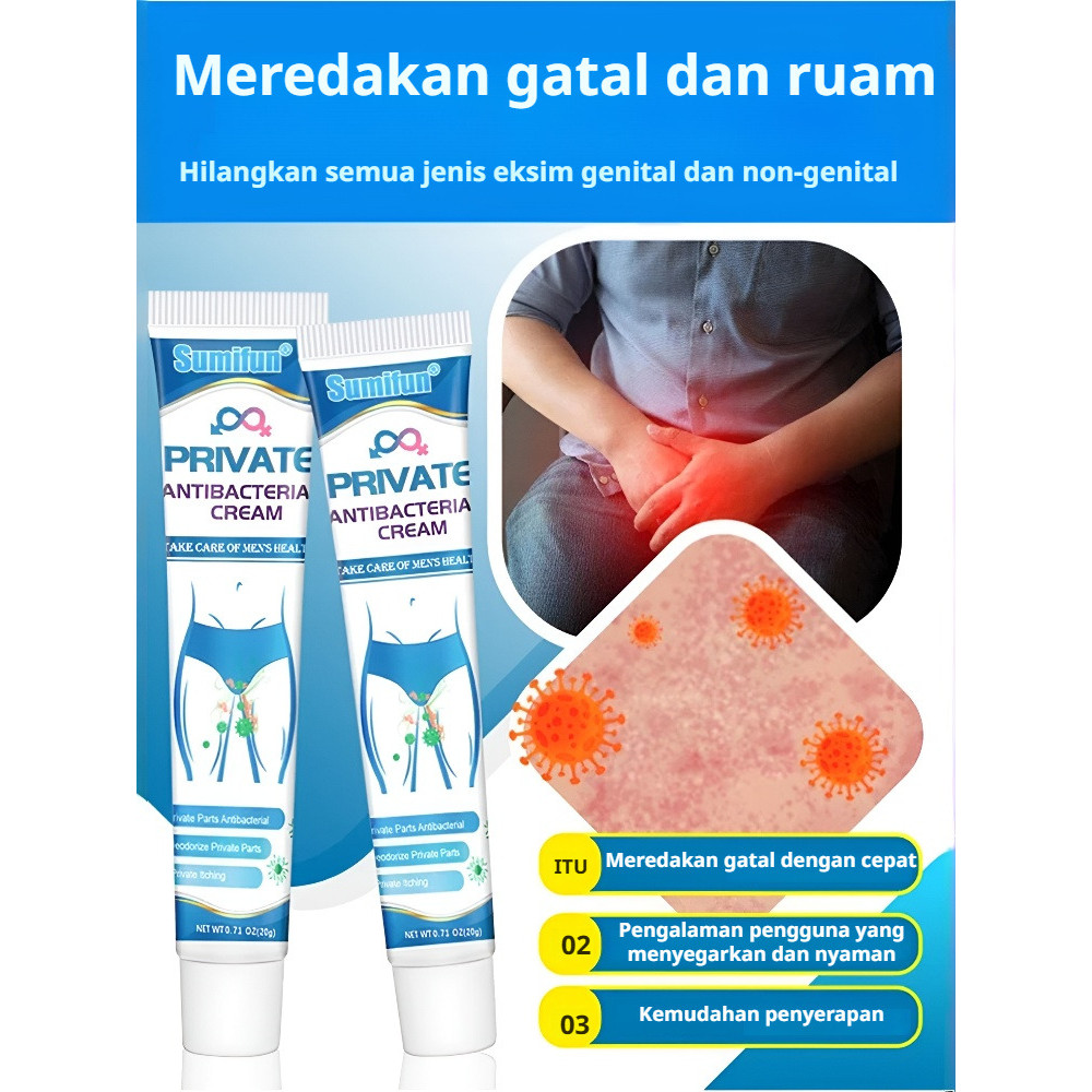 Redakan Gatal Cepat  Sumfiun Krim Anti Gatal untuk Kulit Krim Gatal/Obat Gatal/Anti Gatal