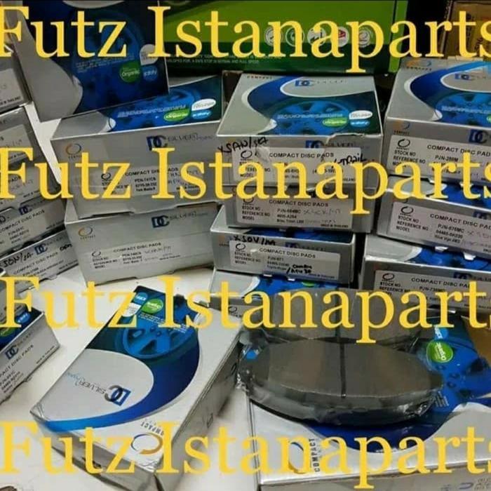 kampas rem BRAKE PAD BELAKANG NISSAN XTRAIL T31 BELAKANG SEPASANG