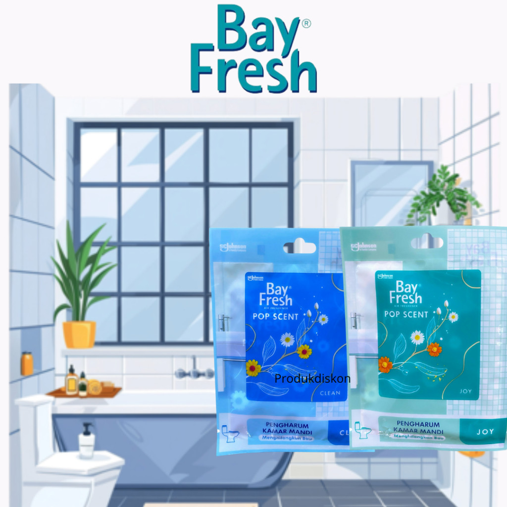 BAY FRESH Pop Scent 10gr - Pengharum Kamar Mandi