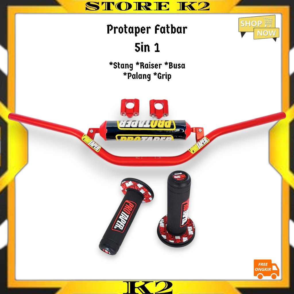 FRANCISS.ID Stang Protaper Hight Merah Dan Protaper Low Merah original