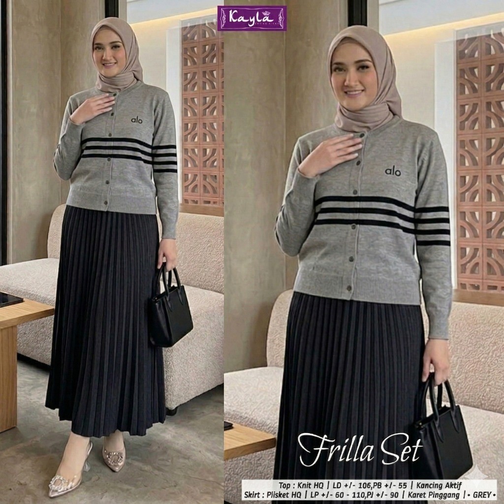 1304     FRILLA SET by KAyLA    ORIGINAL BRAND SOLO