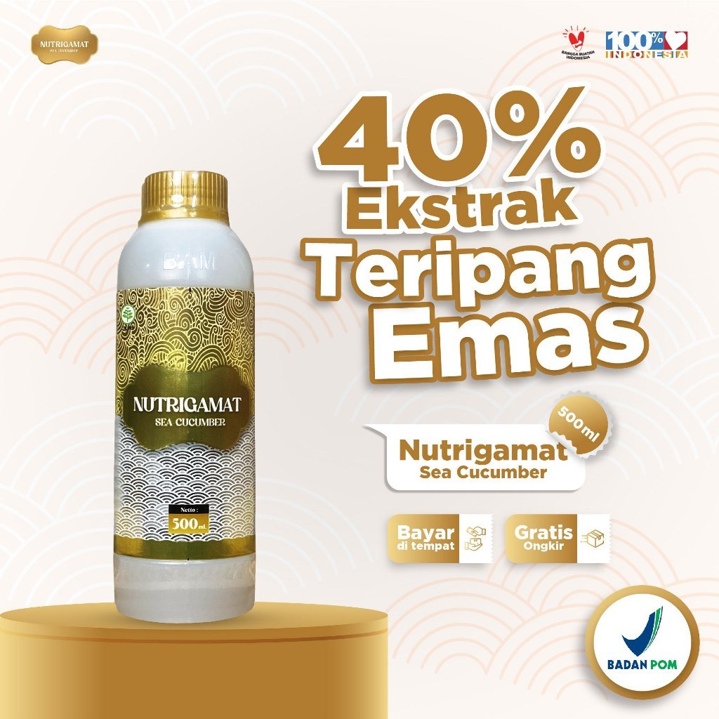 Nutrigamat Jeli Gamat Gold Extrak Tripang