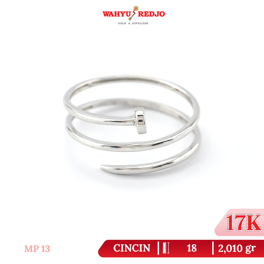 Cincin Emas Kadar 17K Wahyu Redjo CC-17K-30529425-PMR