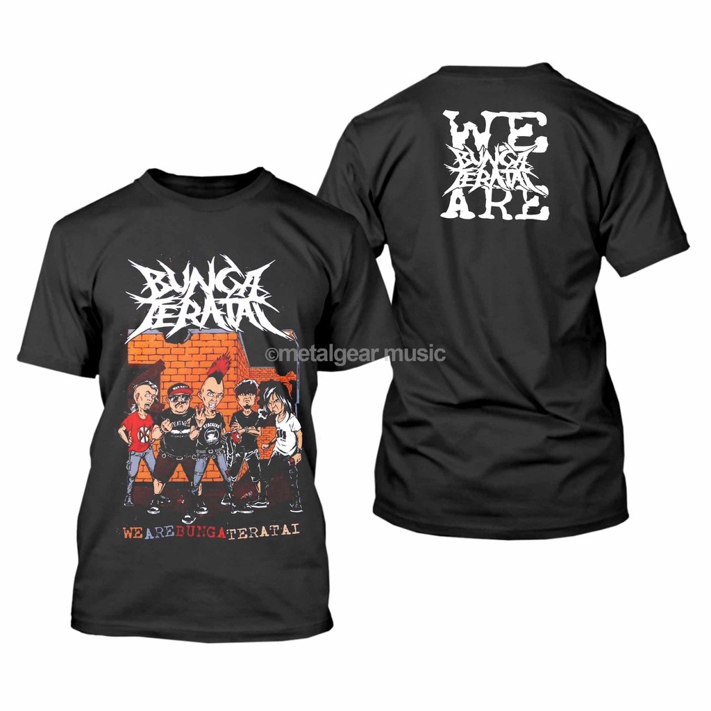 Original  Bunga Teratai Tshirt Kaos Pria