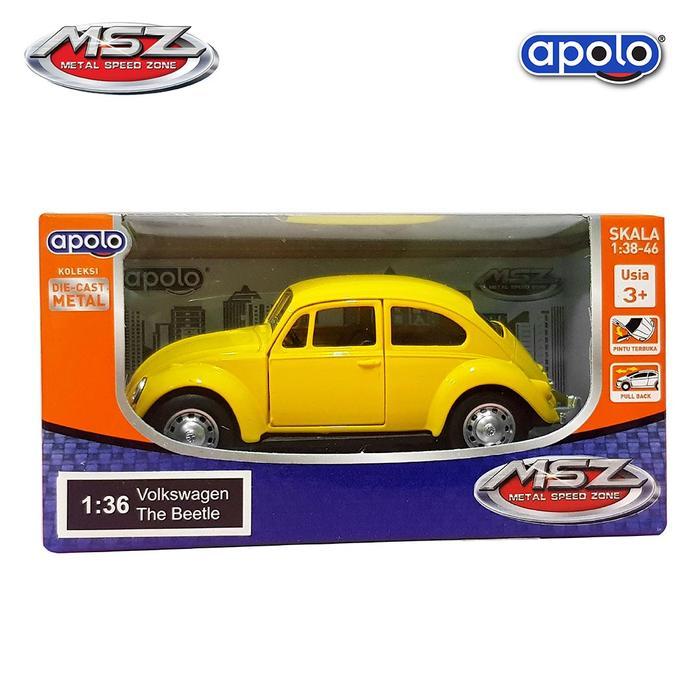 Klik Toys Agata Toys Official | Apolo MSZ - Diecast Car 1:43  Volkswagen The Beetle ( VOLKSWAGEN Off