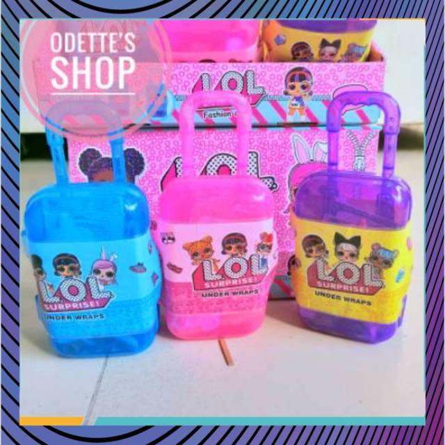 MAINAN ANAK LOL SUPER SURPRISE MINI KOPER UNDERWRAP