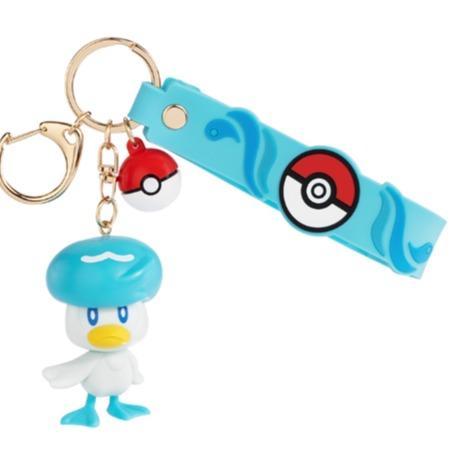 Accesories Promo~[BEST] FUNISM Pokemon Keychain  Licensed Sprigatito / Fuecoco / Quaxly / Pawmi - Qu
