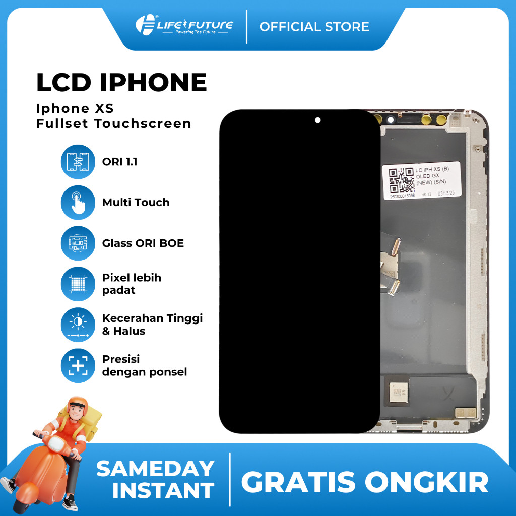 [LCD LIFE FUTURE] - LCD Iph*ne XS Fullset Touchscreen LCD [LCD LIFE FUTURE] GROSIR MURAH