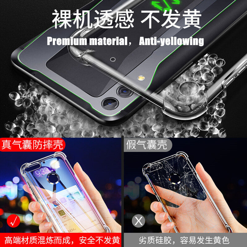 New Phone case Xiaomi Black Shark 2 Pro Back cover Shockprook Absorbing Ultra Clear Soft Casing Flex