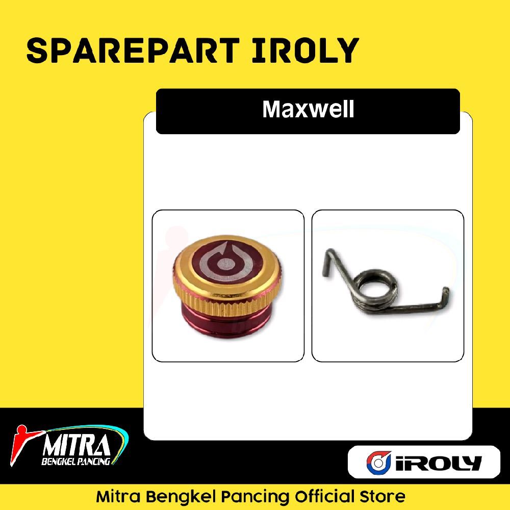 Sparepart Iroly Maxwell 300 Sparepart Reel Pancing