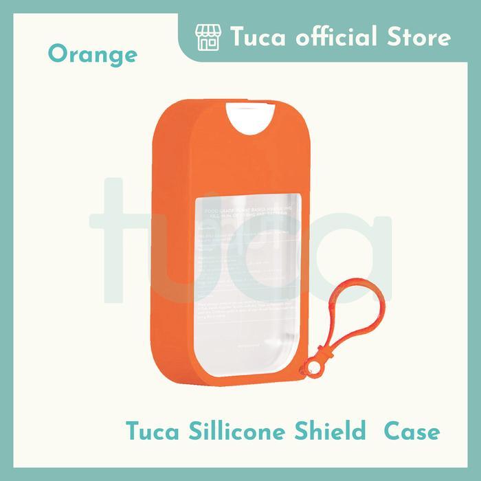 Tuca Shield Case Silicone for Tuca and Touchland Hand Sanitizer - READY STOCK - Orange