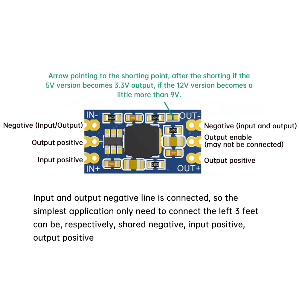 Mini 1.2A Buck Converter Power Module DC5-40V to 5V/12V Step down Board Inverter Power Supy