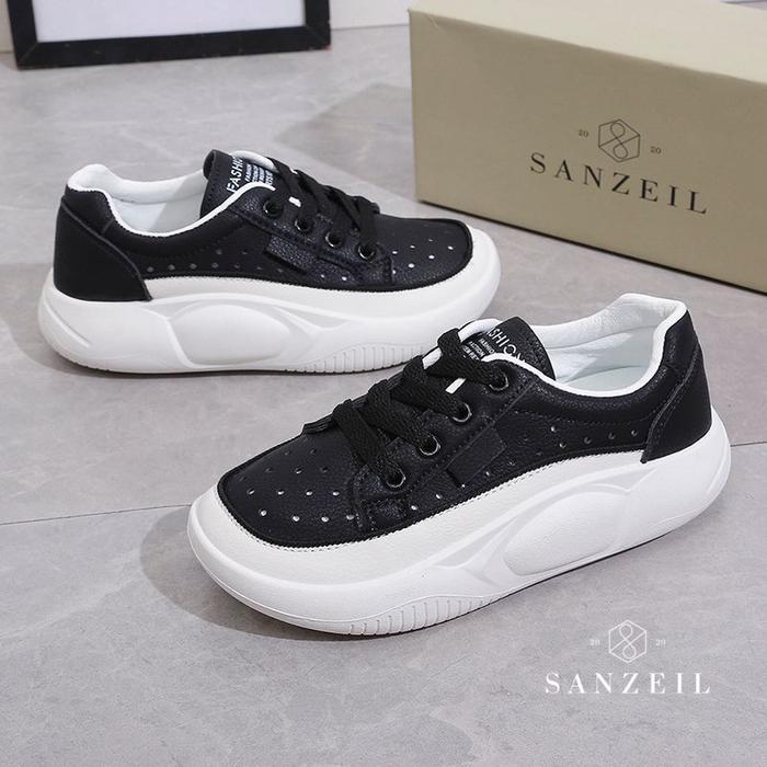 SANZEIL Faye Shoes Casual Sneakers sport Wanita Sol Tebal 0238