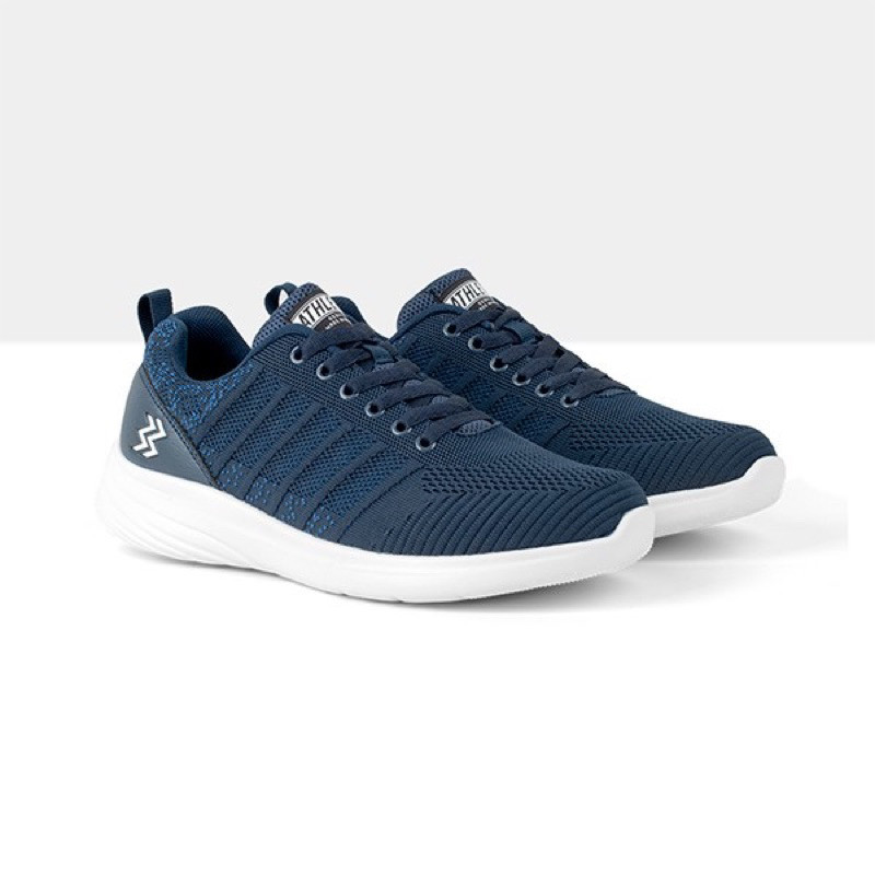 Sepatu Running Athletica Geoffmax AT 693 NAVY WHITE
