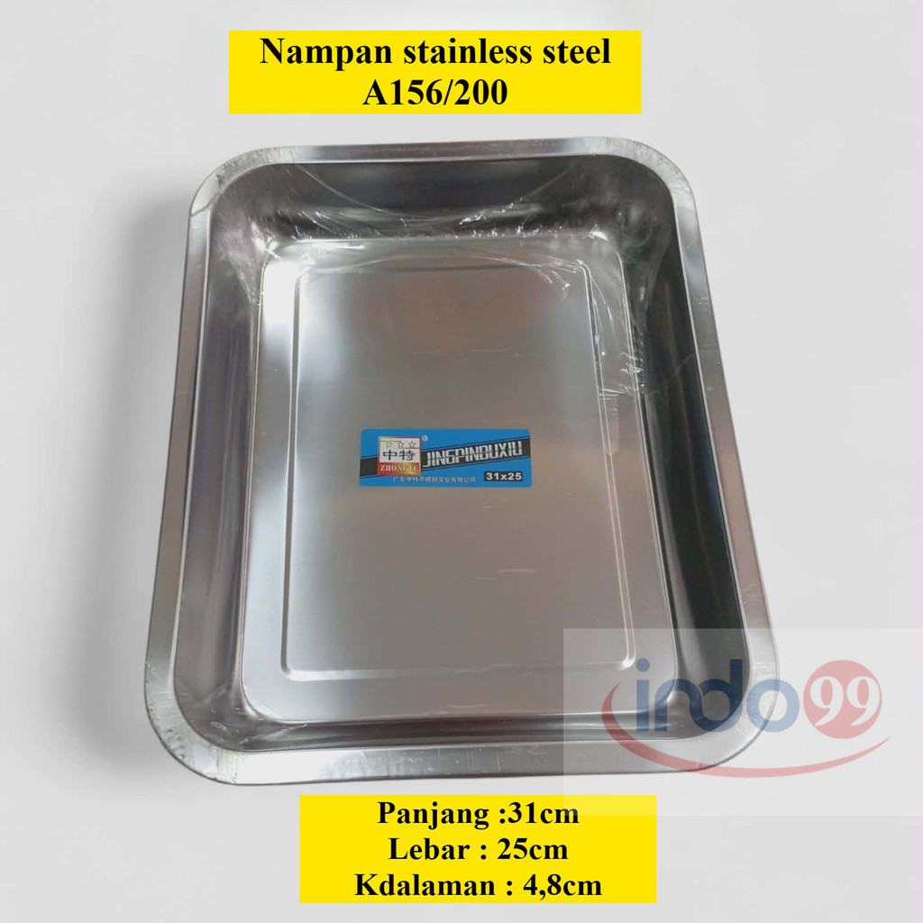 NAMPAN STAINLES PERSEGI / NAMPAN SERBAGUNA / A156/200
