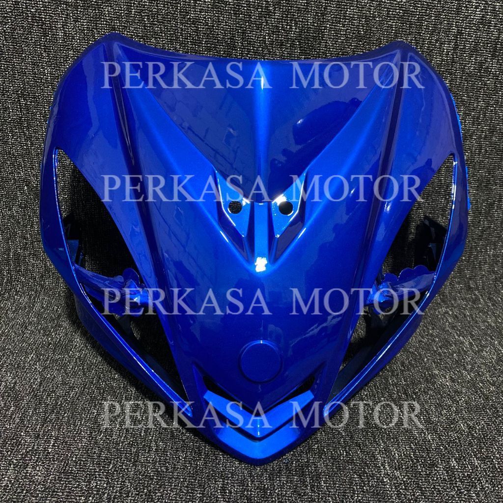 COVER TAMENG BODY DEPAN JUPITER MX LAMA OLD WARNA BIRU