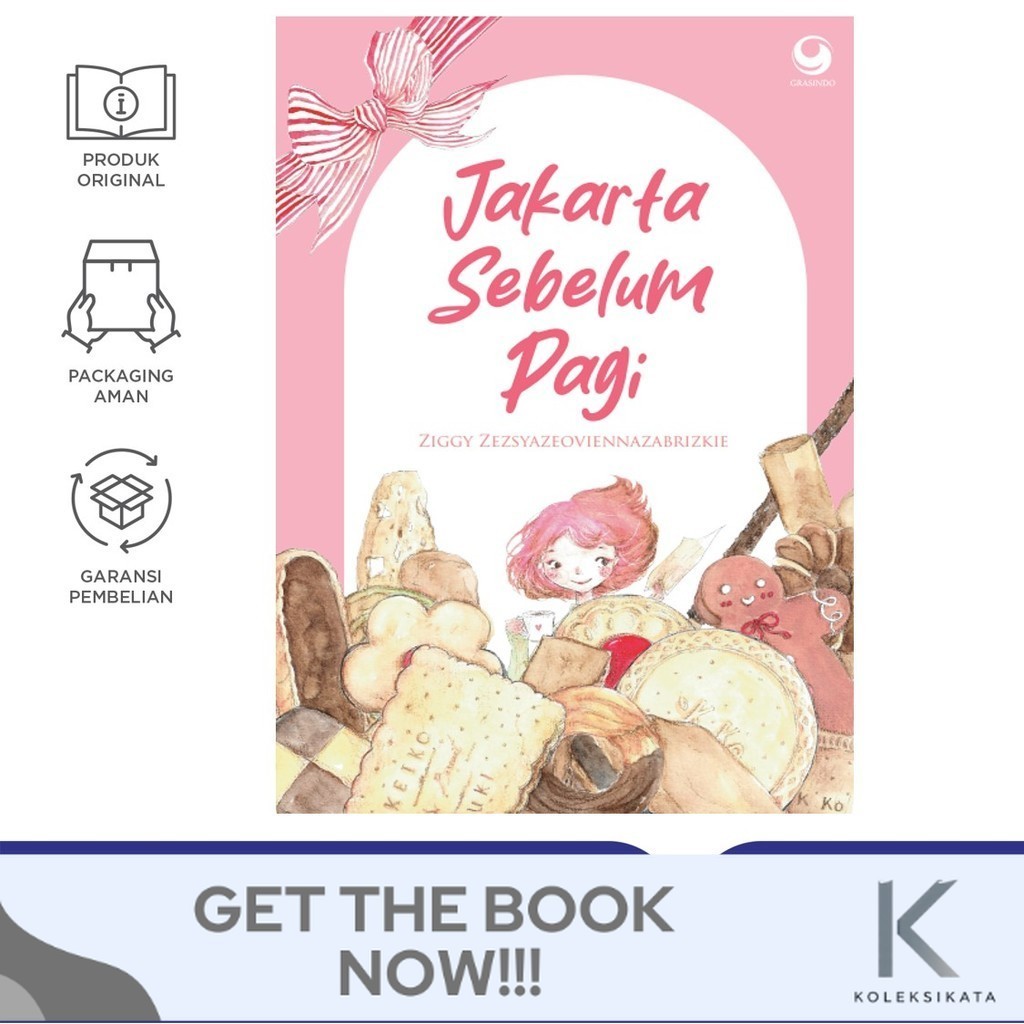 Jakarta Sebelum Pagi (New Edition) (Ziggy Zezsyazeoviennazabrizkie) + Bonus 1 novel/Buku