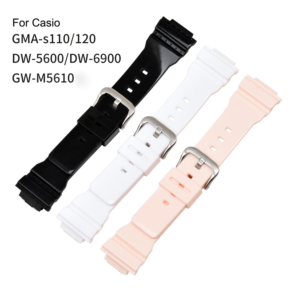 Soft Watband for DW5600 GW-M5610 gma-s110 gma-s120 DW-6900 Sport Wat Strap Replacement Bracelet Band
