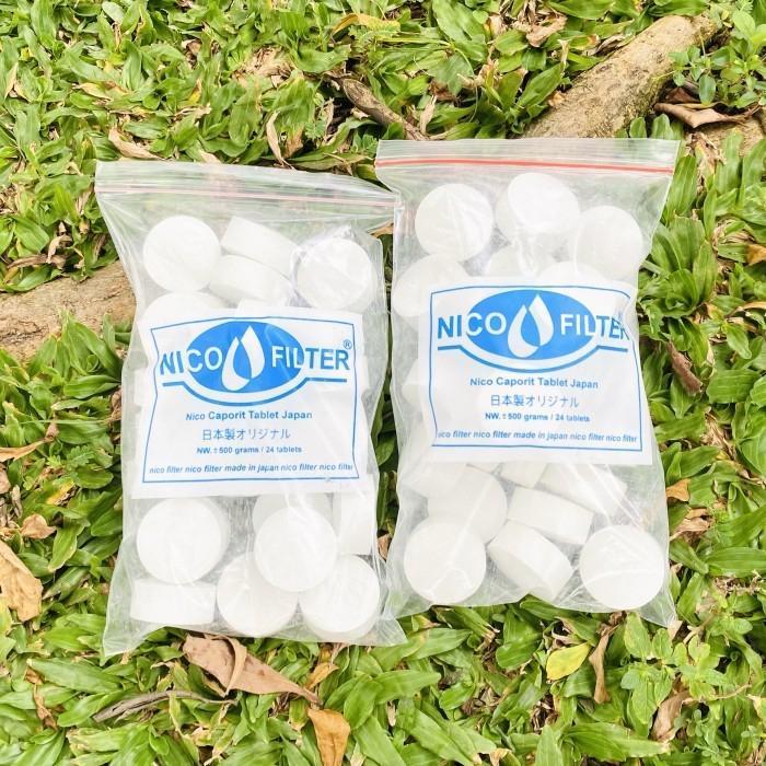 Kaporit Tablet Filter Air . Penyaring Air . Penjernih Air Nico